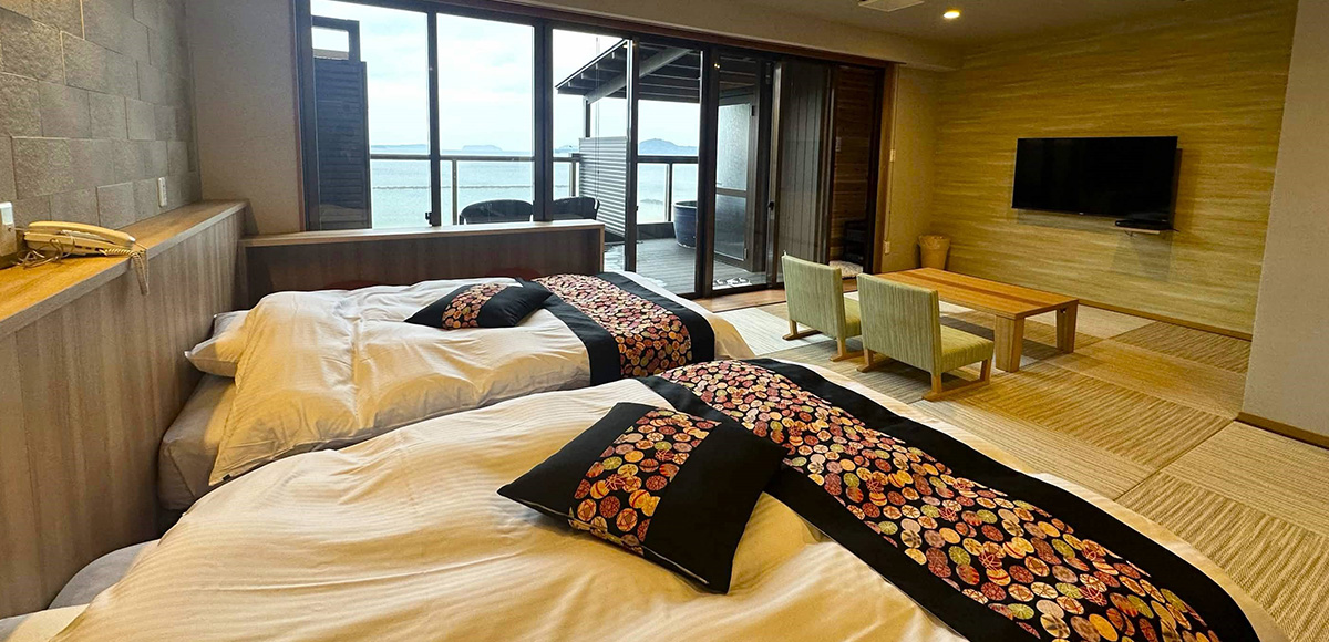 露天風呂付客室 和洋室「ふくじゅそう」